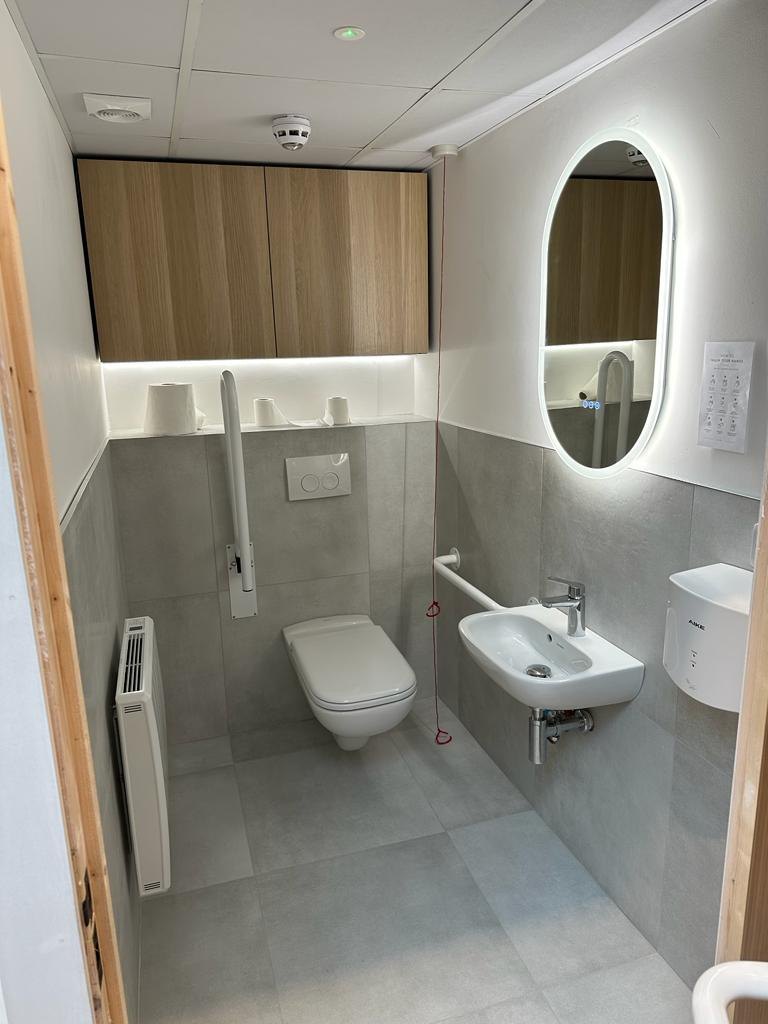 Accessible WC lighting